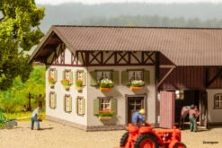 14009 Noch Blumenkästen Blühend Rot, Weiß Und Gelb