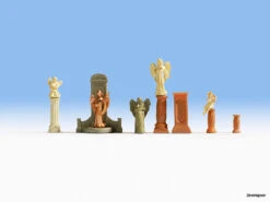 14872 Noch Grabmäler Und Statuen