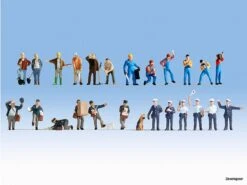 16109 Noch Figuren-XL-Set Bei Der Arbeit 24 Figuren