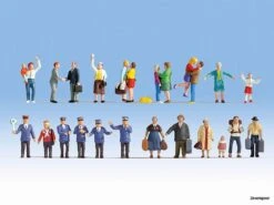 16121 Noch Figuren-XL-Set Auf Dem Bahnhof 24 Figuren