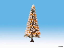 22130 Noch Beleuchteter Weihnachtsbaum