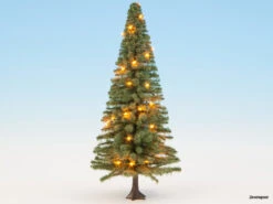 22131 Noch Beleuchteter Weihnachtsbaum