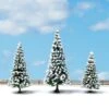 25234 Noch Schneetannen 3 Stück, 8 – 12 Cm Hoch