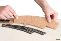 50410 Noch Kork-Gleisbettung, 3 Mm Hoch -Spoor: HO Winkel NO50410 5