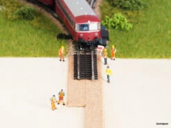 50492 Noch Kork-Gleisbettung, 2 Mm Hoch -Spoor: HO Winkel NO50492 2