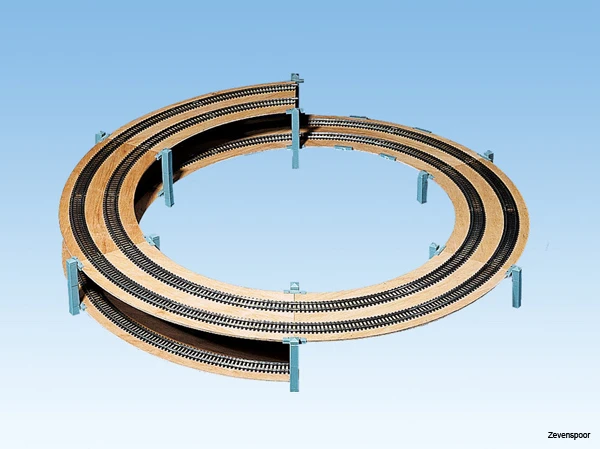 53027 Noch LAGGIES Gleiswendel-Komplettbausatz, Grundkreis, 3 53027 Noch LAGGIES Gleiswendel-Komplettbausatz, Grundkreis, - Afbeelding 3