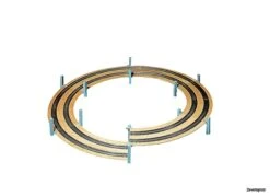 53101 Noch LAGGIES Gleiswendel-Komplettbausatz, Aufbaukreis,