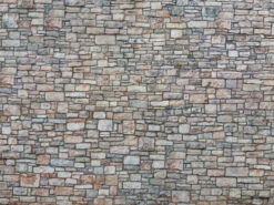 56640 Noch 3D-Kartonplatte “Bruchsteinmauer”