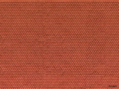 56690 Noch 3D-Kartonplatte “Biberschwanz”