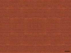 56965 Noch 3D-Kartonplatte Dachziegel