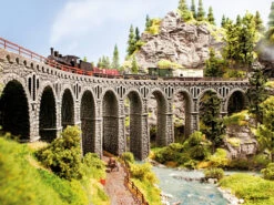 58260 Noch Arkadenmauer -Spoor: HO Winkel NO58260 2