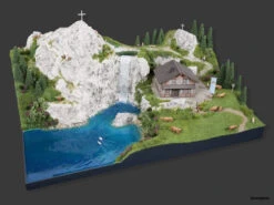 60780 Noch Landschaftsbau-Grundausstattungs-Paket -Spoor: HO Winkel NO60780 3