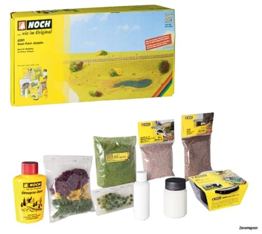 60801 Noch Basic-Paket Basteln 2 60801 Noch Basic-Paket Basteln -Spoor: HO Winkel NO60801