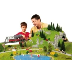 60805 Noch Landschaftsbau-Bastelpaket -Spoor: HO Winkel NO60805 6