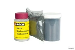 60820 Noch Straßenbau-Set -Spoor: HO Winkel NO60820 3