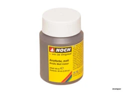 61189 Noch Acrylfarbe, Matt, Dunkelbraun