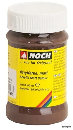 61193 Noch Acrylfarbe, Matt, Braun