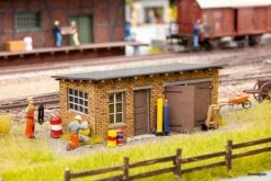 66010 Noch Universal-Bahnsteig, 3er-Set -Spoor: HO Winkel NO66010 2