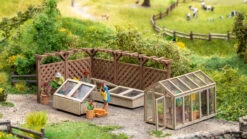 66805 Noch Laser-Cut Deko-Set “Im Garten”