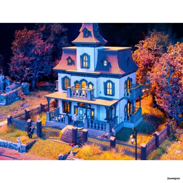 66990 Noch Geisterhaus Mit Micro-sound Geisterheulen Und Lichteffekten 2 66990 Noch Geisterhaus Mit Micro-sound Geisterheulen Und Lichteffekten - Afbeelding 2