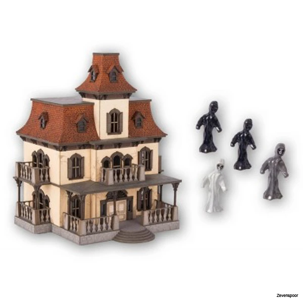 66990 Noch Geisterhaus Mit Micro-sound Geisterheulen Und Lichteffekten 4 66990 Noch Geisterhaus Mit Micro-sound Geisterheulen Und Lichteffekten - Afbeelding 4