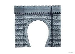 67350 Noch Tunnel-Portal 1-gleisig, 44 X 37 Cm