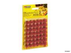 7042 Noch Grasbüschel Mini-Set XL blühend
