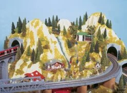 80100 Noch Fertiggelände Silvretta -Spoor: HO Winkel NO80100 2