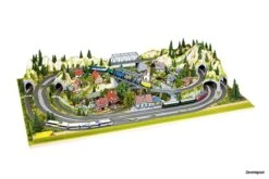 81610 Noch Fertiggelände Mittenwald -Spoor: HO Winkel NO81610 4