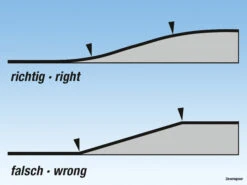 99359 Noch Auffahrt Ohne Böschung, -Spoor: HO Winkel NO99359 2